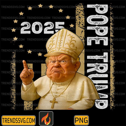 Pope-Trump-Funny-President-Trump-Wants-To-Be-The-Next-Pope-Png