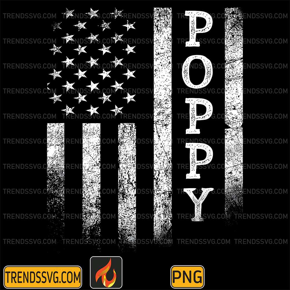 Poppy-American-Flag-Png