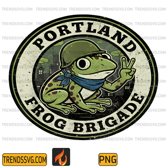 Portland-Frog-Brigade-Protest-Vintage-Retro-Design-Png