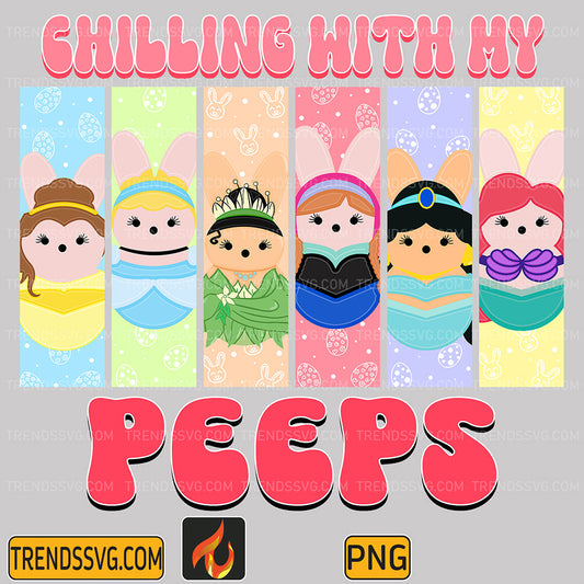PrincessChillinWithMyPeepsPng_1