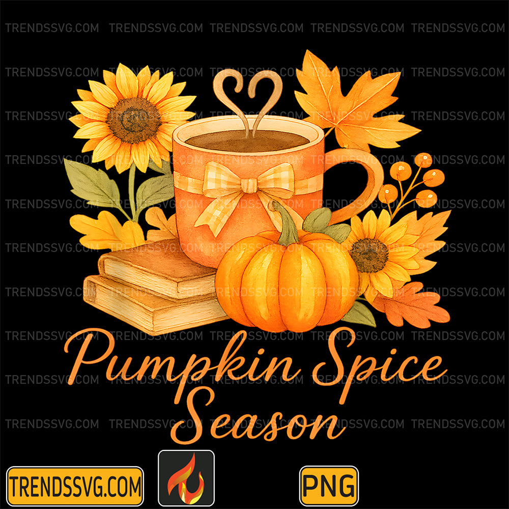 Pumpkin-Spice-Autumn-Season-Fall-Coffee-Png