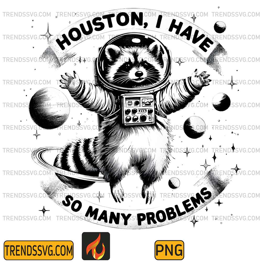 Raccoon-Houston-I-Have-So-Many-Problems-Png
