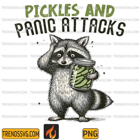 Raccoon-Pickles-And-Panic-Attacks-Funny-Pickles-Lover-Png