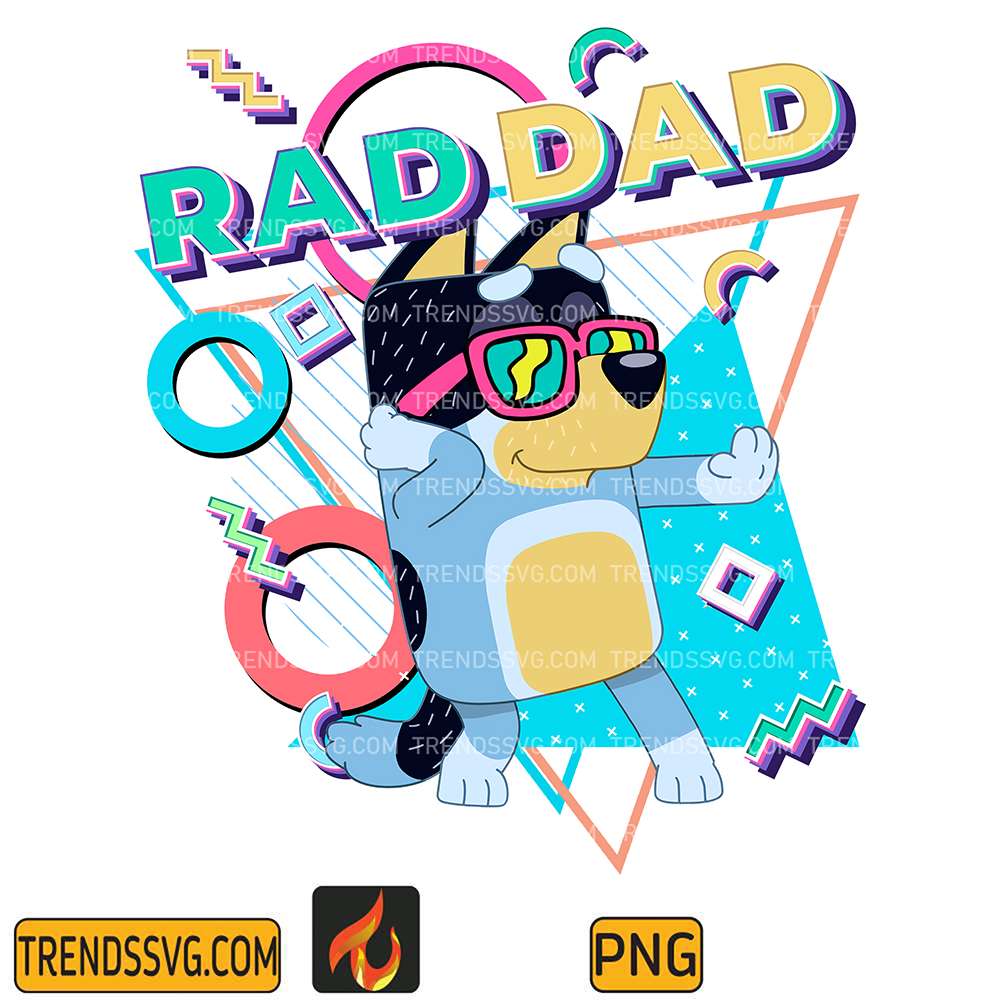 Rad-Dad-Bluey-Png