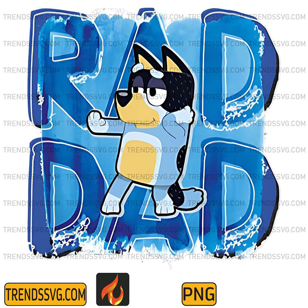 Rad-Dad-Bluey-Rad-Like-Dad-Png