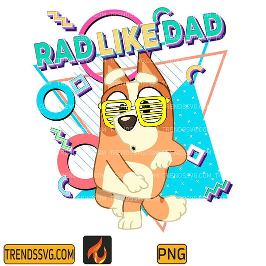Rad-Like-Dad-Bingo-Png