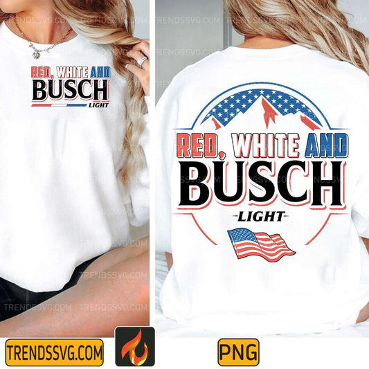 Red-White-And-Busch-Light-Beer-4th-Of-July-Png