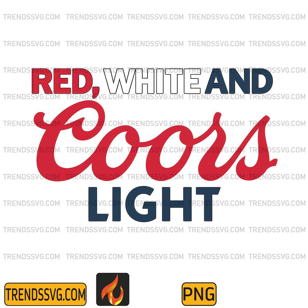 Red-White-And-Coors-Light-Png-1