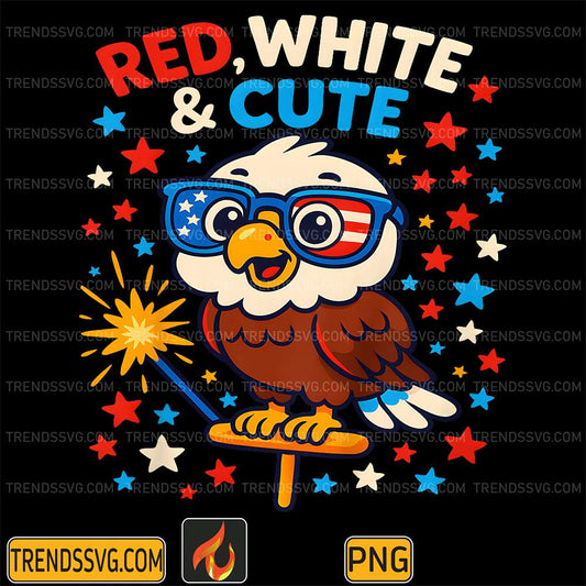 Red-White-And-Cute-Chibi-Eagle-Kids-4th-Of-July-Png
