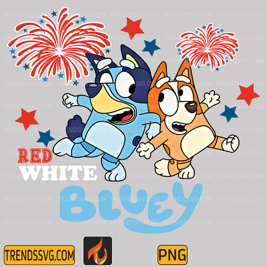 Red-White-Bluey-4th-Of-July-Png-3