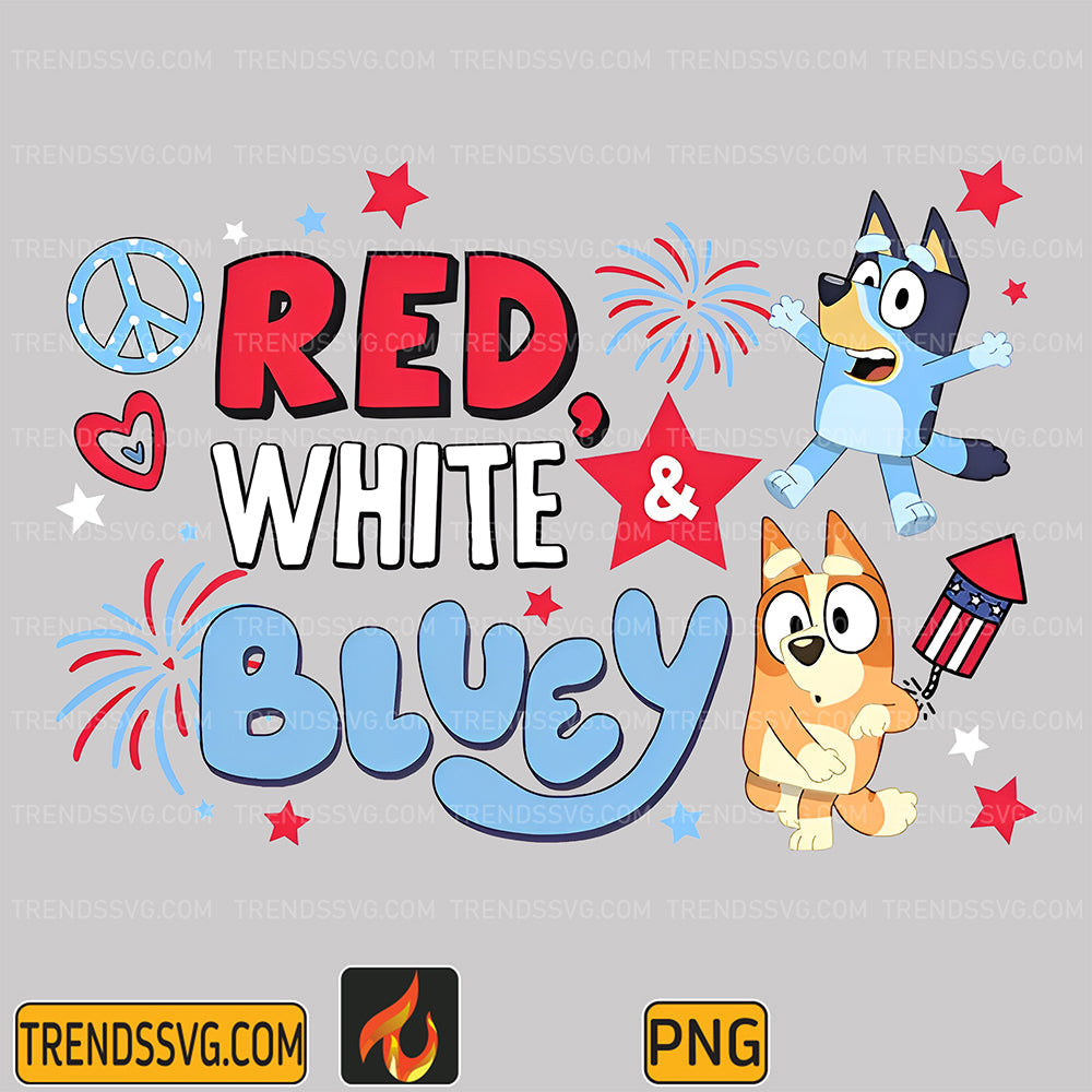 Red-White-Bluey-Character-4th-Of-July-Png