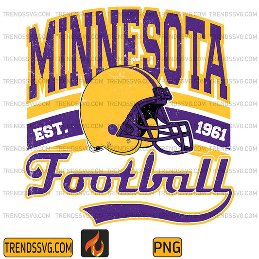 Retro-Minnesota-Football-Png