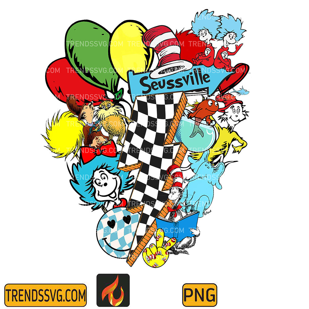 RetroDrSeussSeussvillePng