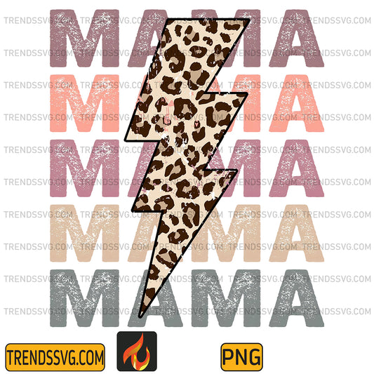 RetroMamaLeopardPng