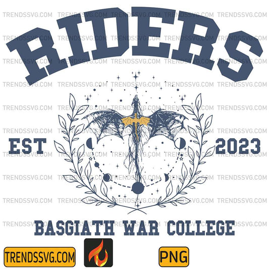 Riders-Est-2023-Basgiath-War-College-Png
