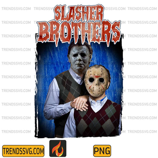 Slasher-Brothers-Horror-Character-Halloween-Png