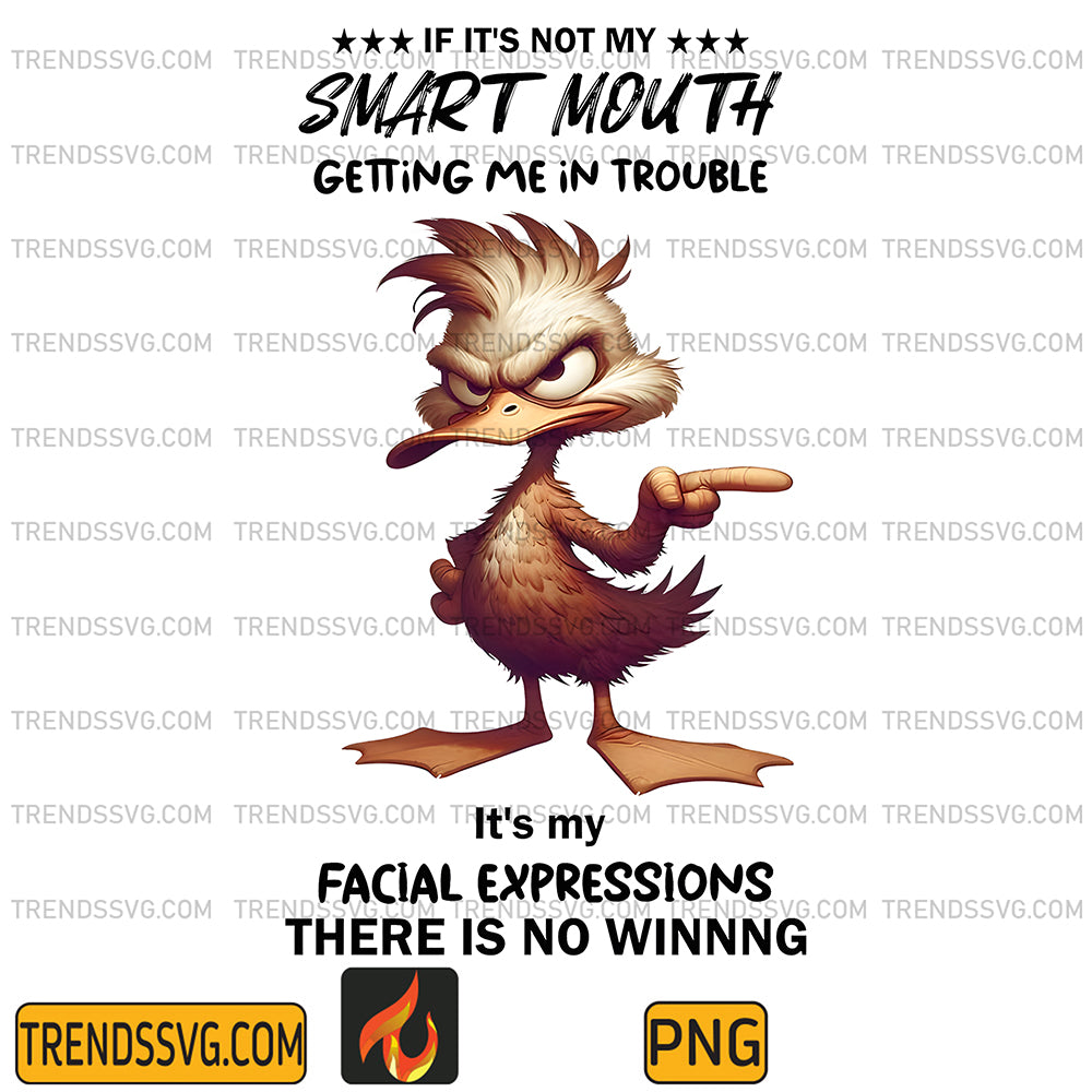 SmartMouthGettingMeInTroublePng