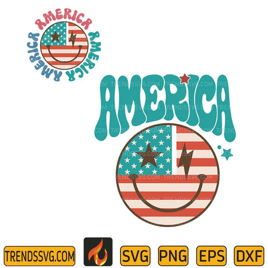 Smile-America-4th-Of-July-Svg