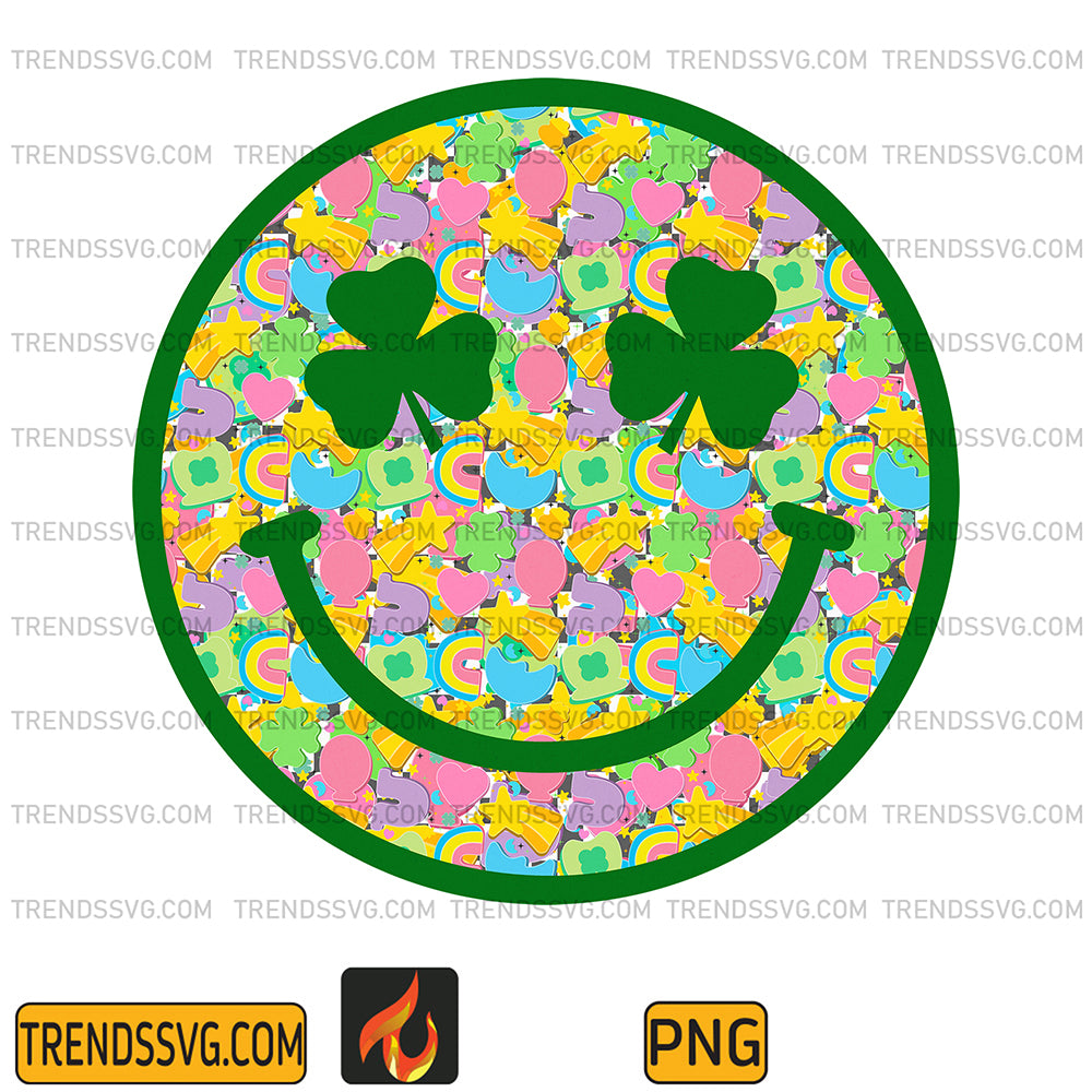 SmileFaceStPatricksPng