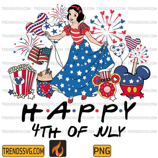 SnoSnow-White-America-Happy-4th-Of-July-Png
