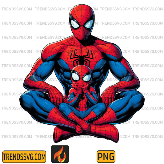 Spider-Man-Dad-And-Son-Png_3