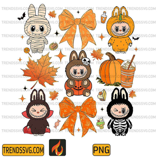 Spooky-Doll-Monster-Characters-Png