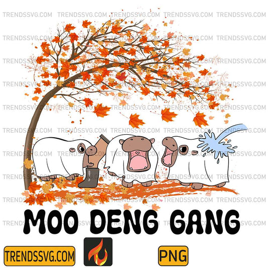 Spooky-Moo-Deng-Gang-Halloween-Fall-Season-Png