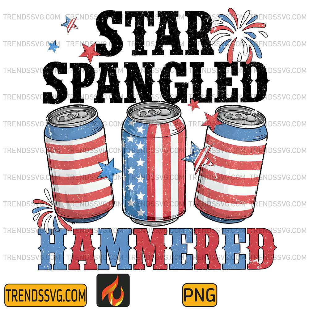 Star-Spangled-Hammered-4th-Of-July-Png