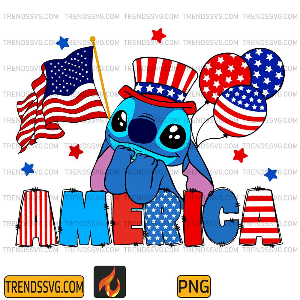 Stitch-America-4th-Of-July-Png