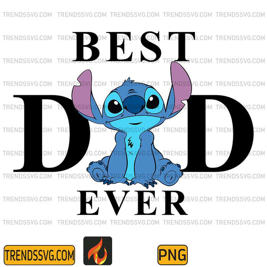 Stitch-Best-Dad-Ever-Png