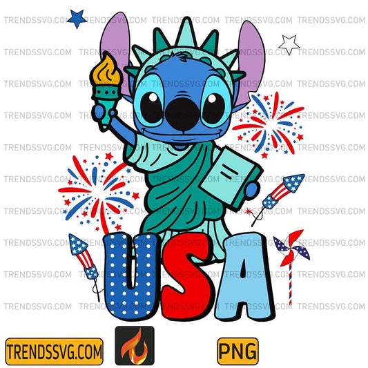 Stitch-Usa-America-4th-Of-July-Png-1