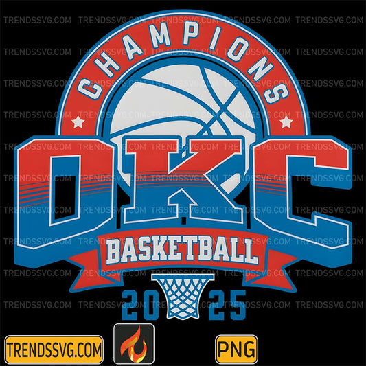 Striped-OKC-Basketball-Champions-2025-Png