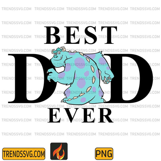 Sulley-Best-Dad-Ever-Png