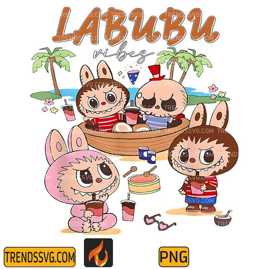 Summer-Vibes-Labubu-Png