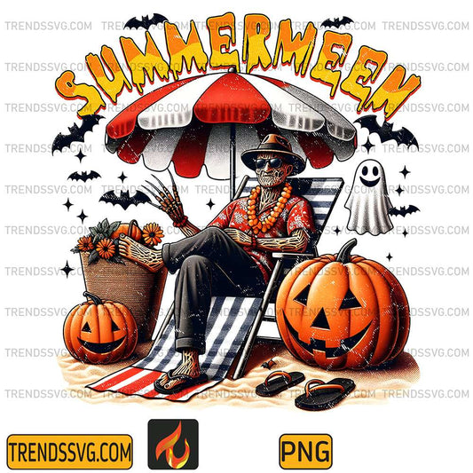 Summerween-Horror-Freddy-Krueger-Halloween-Png