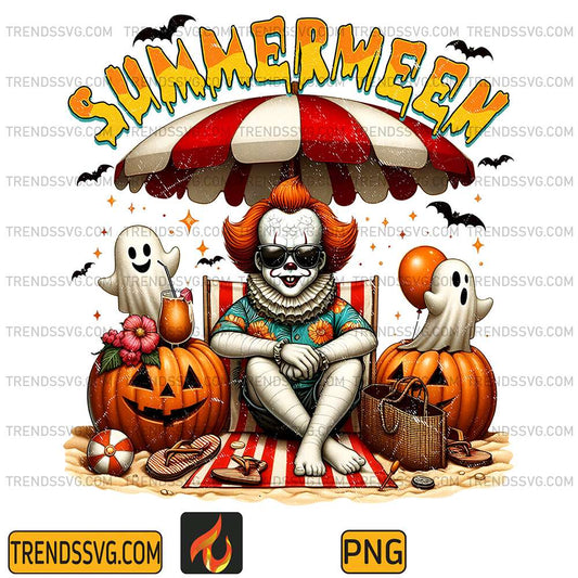 Summerween-Horror-Pennywise-Halloween-Png