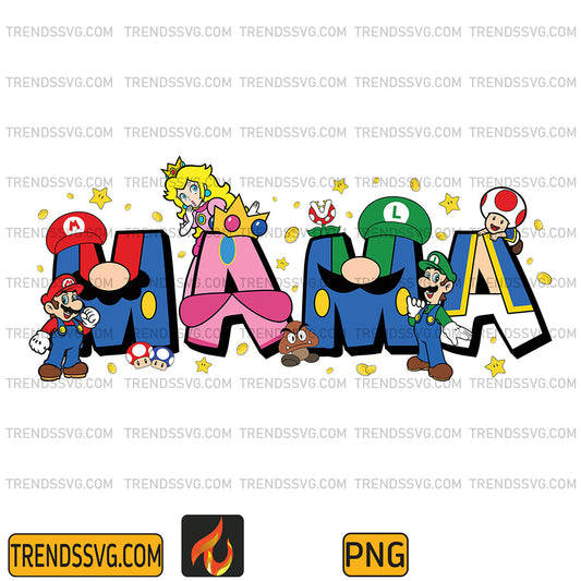 SuperMarioMamaPng_2