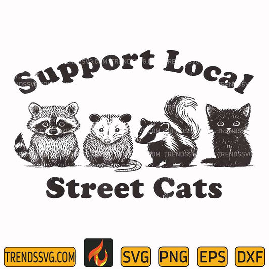 Support-Local-Street-Cats-Team-Svg