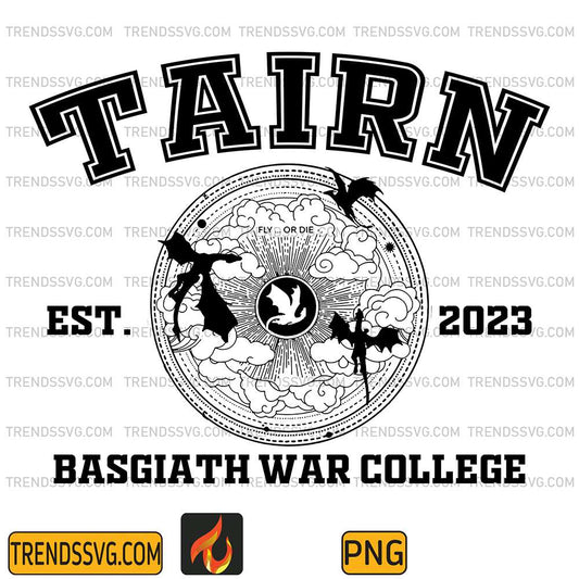 Tairn-Est-2023-Basgiath-War-College-Png