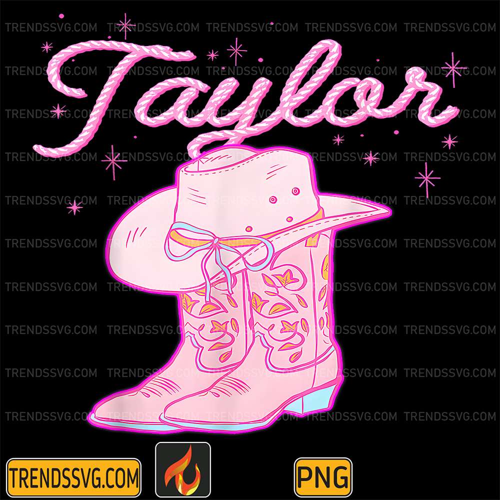 Taylor-Pink-Cowgirl-Png