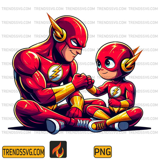 The-Flash-Dad-And-Son-Png_2