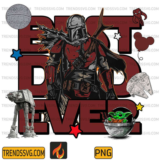 The-Mandalorian-Best-Dad-Ever-Png
