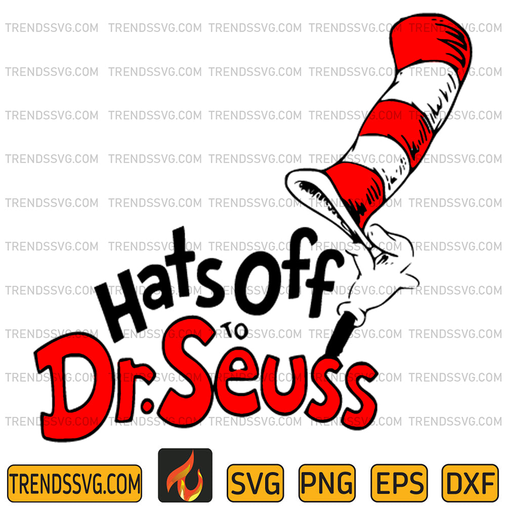 TheCatInTheHatsOffToDrSeussSvg