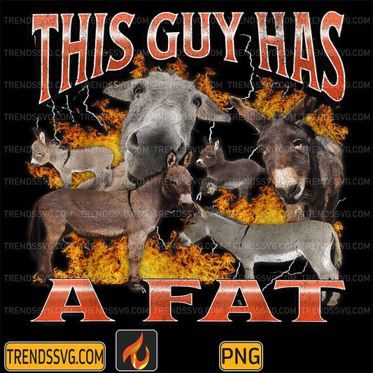 This-Guy-Has-A-Fans-Donkey-Png