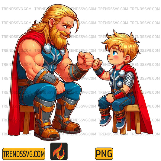 Thor-Dad-And-Son-Png_2