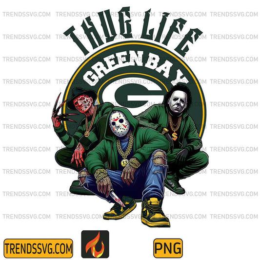 Thug-Life-Green-Bay-Packers-Png