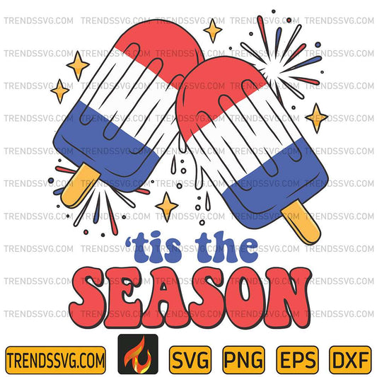 Tis-The-Season-4th-Of-July-Svg