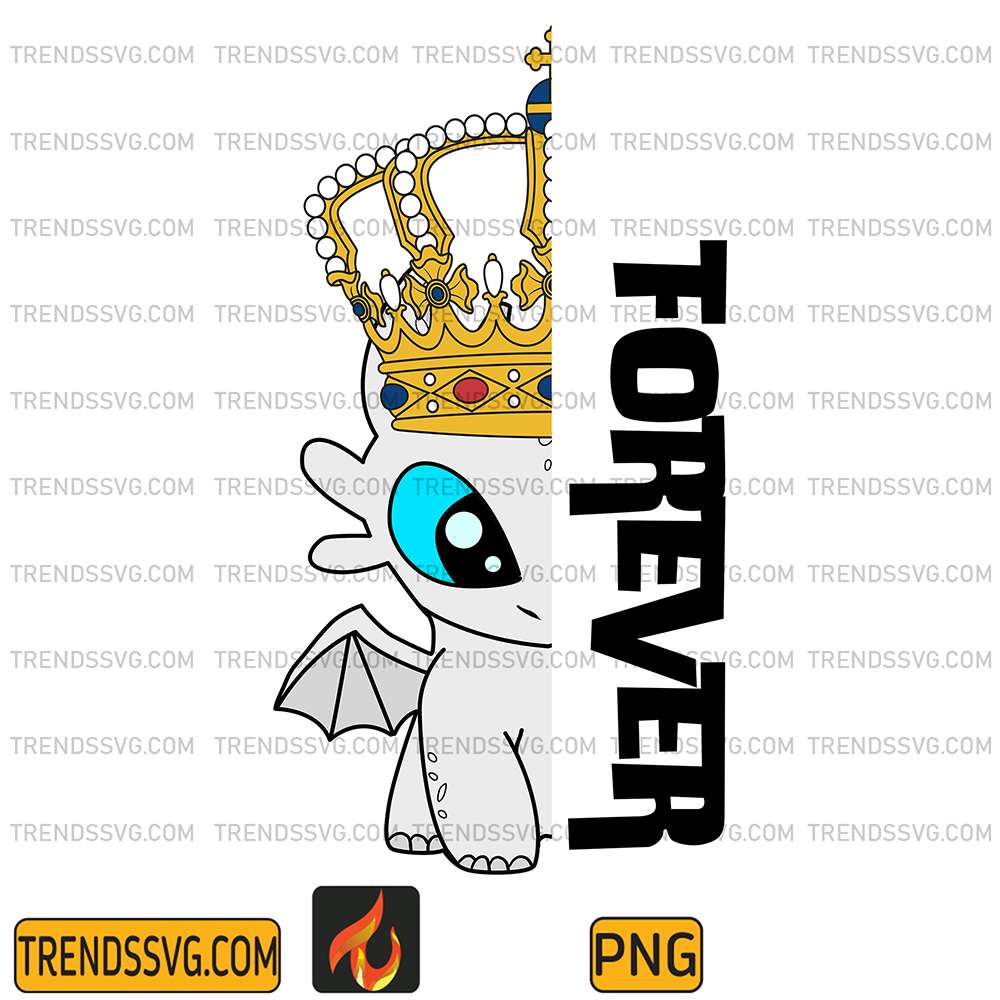 Toothless-Forever-White-Png