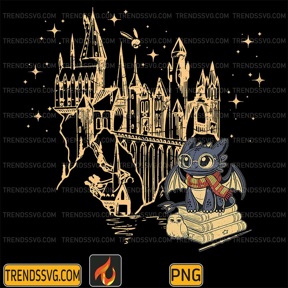 Toothless-Hogwarts-Png