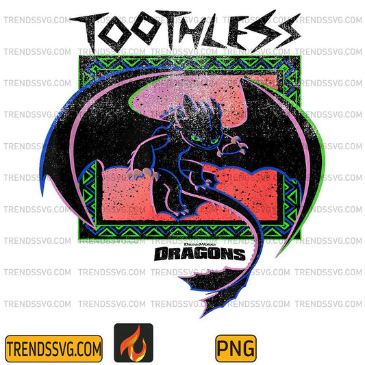 Toothless-Neon-Png